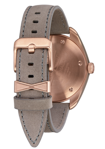 Thalia Leather - Gray Sunray / Rose Gold / Gray