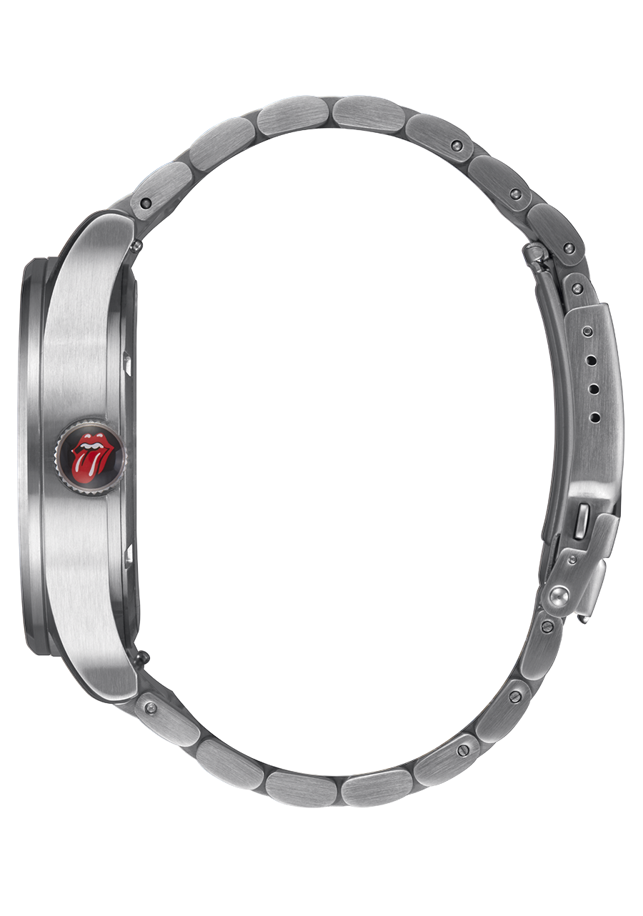 Rolling Stones Sentry Stainless Steel - Silver / Black