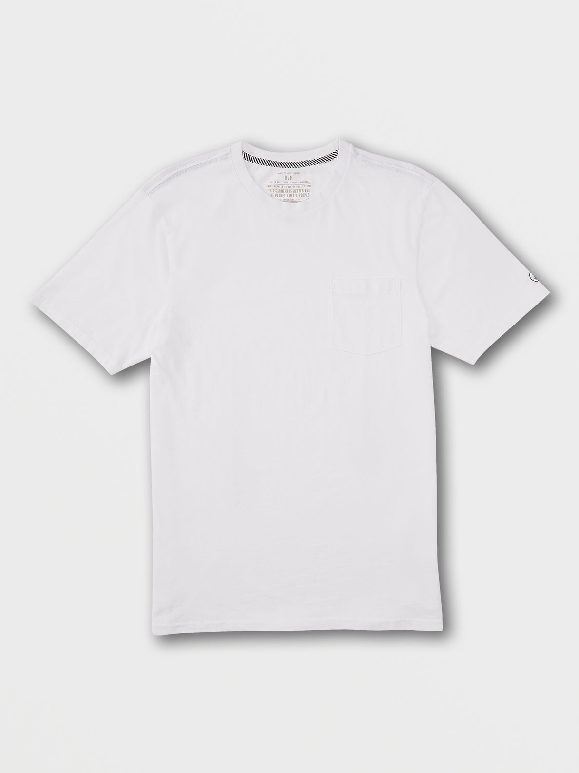 Men's Solid Short Sleeve Pocket Tee