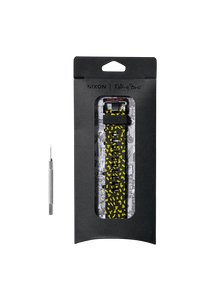 Rolling Stones 23mm FKM Rubber Band - Black / Yellow