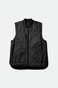 Abraham Reversible Vest - Black/Black