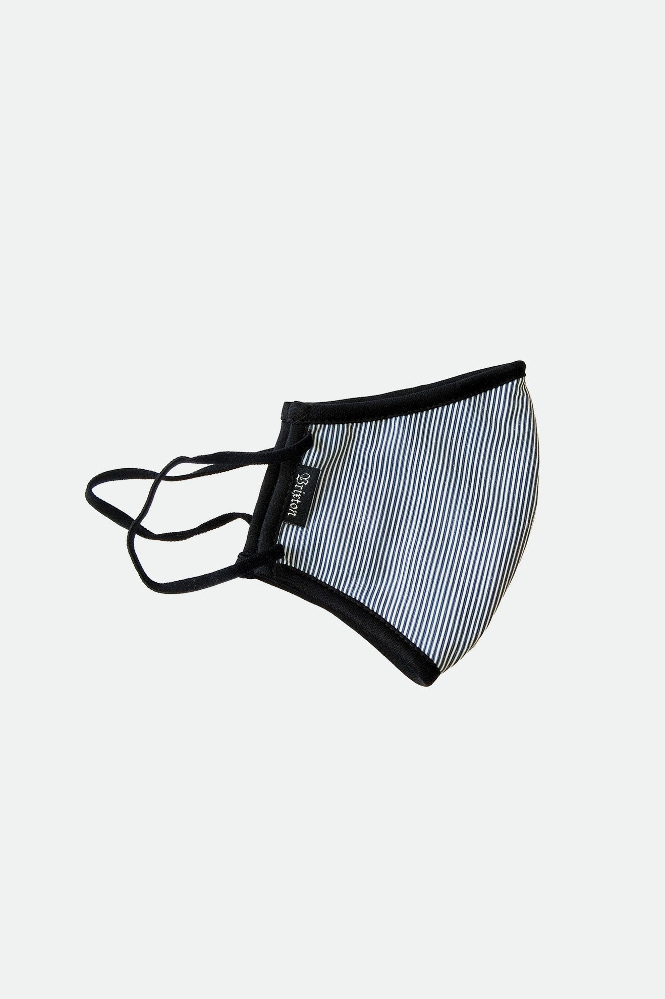 Youth Antimicrobial Face Mask - Black Herringbone